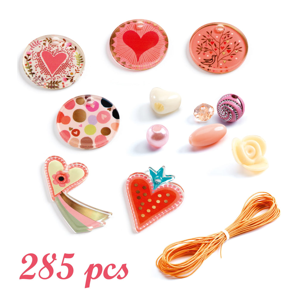 Schmuck-Set – Herzperlen - Tublu.de