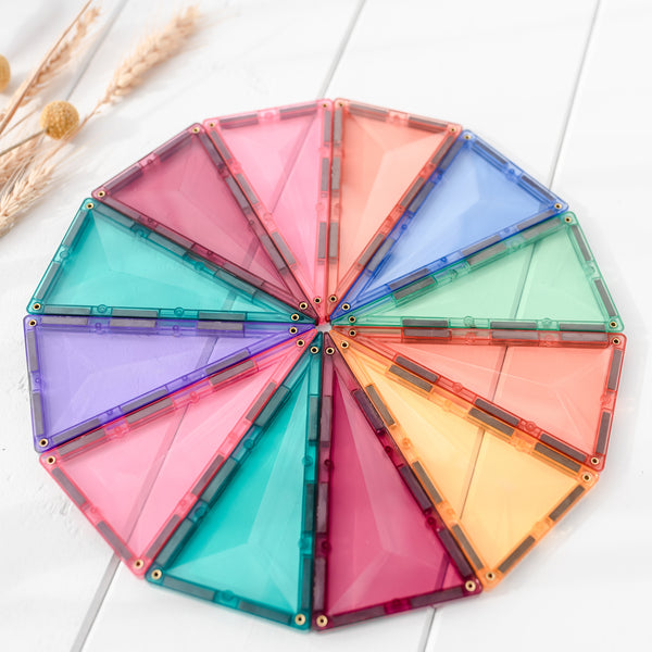Magnetbausteine – Pastell Kreativ-Set 120 Teile - Tublu.de