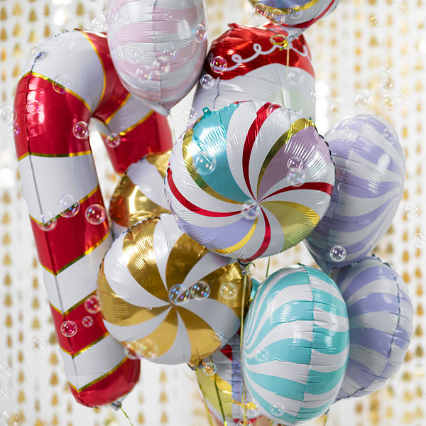 Fóliový balónek – Mix bonbónů, 35 cm