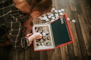 Magnetisches Puzzle Magnetibook – Polnisches Alphabet - Tublu.de