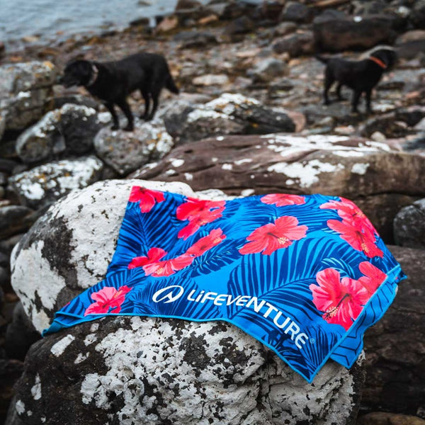 Rychleschnoucí ručník SoftFibre Recycled – Oahu 150 x 90 cm