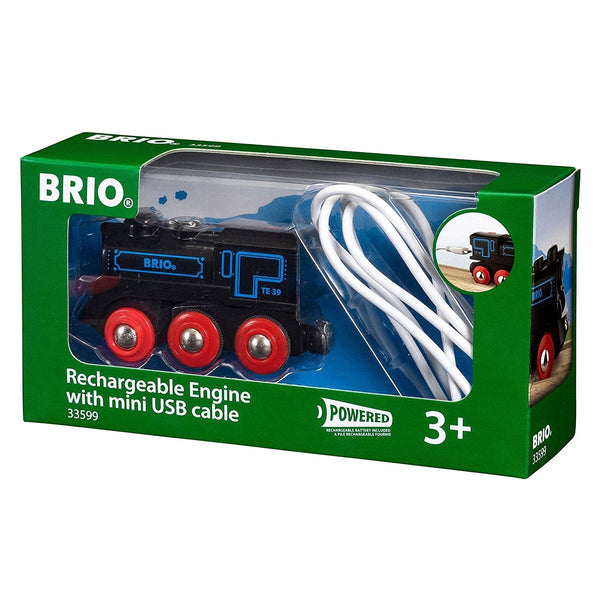 Černá lokomotiva s mini USB