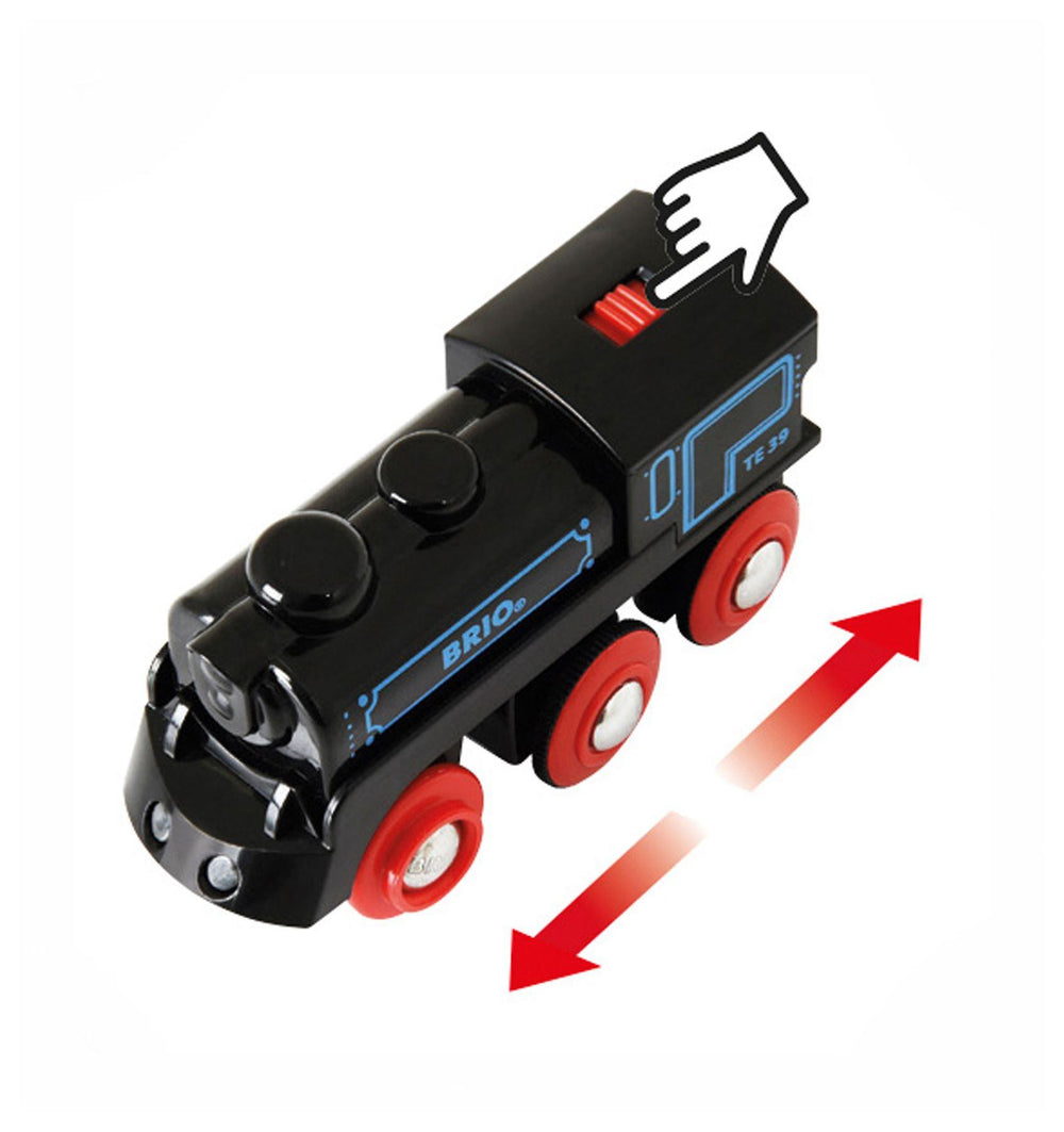 Černá lokomotiva s mini USB