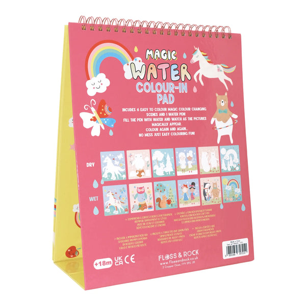 Magische Wassermalseiten mit Ständer - Enchanted World - Tublu.de
