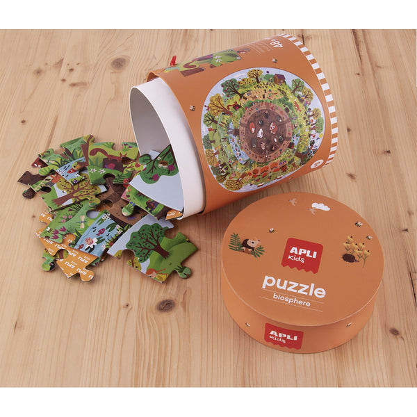 Runde Puzzles in einer Tube – Biosphäre 5+ - Tublu.de