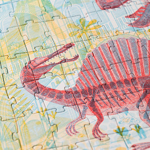 Lernpuzzle mit Spiel – Entdecke die Welt der Dinosaurier - Tublu.de