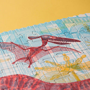Lernpuzzle mit Spiel – Entdecke die Welt der Dinosaurier - Tublu.de