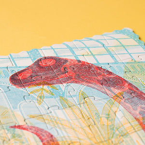 Lernpuzzle mit Spiel – Entdecke die Welt der Dinosaurier - Tublu.de