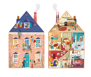 Doppelseitiges Puzzle für Kinder – Willkommen in meinem Zuhause - Tublu.de