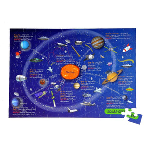 Puzzle v kovové kouli – mapa vesmíru, 100 dílků