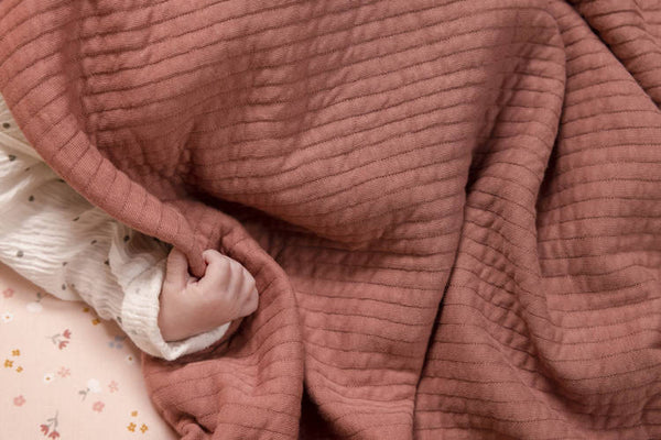 Leichter Baumwollschlafsack 6-18 m 0,4 TOG – Pure Pink Blush - Tublu.de