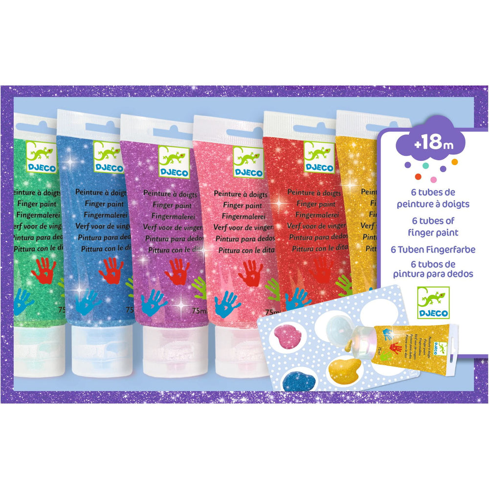 Fingerfarben – Glitzerfarben - Tublu.de