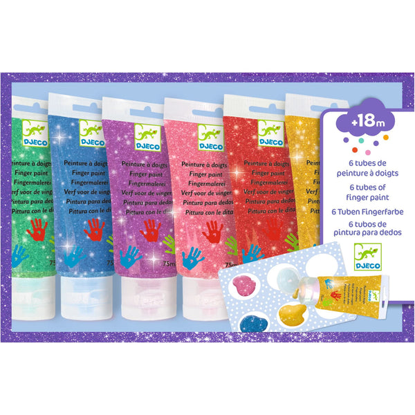 Fingerfarben – Glitzerfarben - Tublu.de