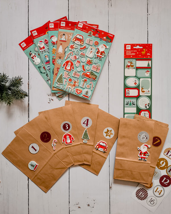Weihnachtsetiketten – Rentiere - Tublu.de