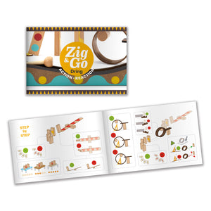 Stavebnice dráhy Zig&Go – 25 dílků