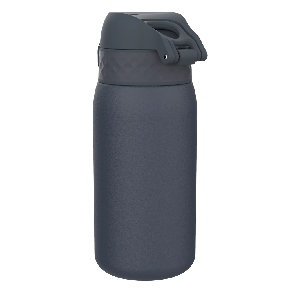 Nerezová láhev na pití 400 ml – Popelavě modrá