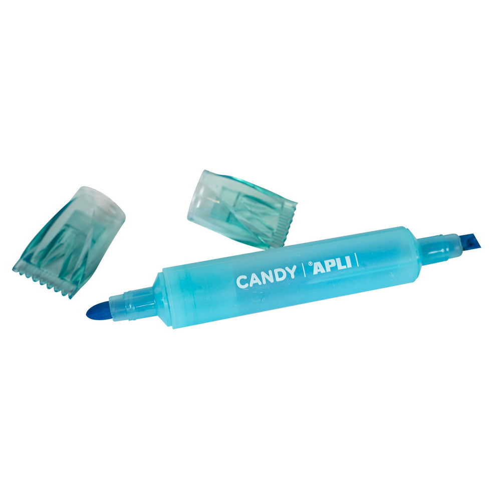 Fluoreszierender Marker mit doppelter Spitze – Candy Orange - Tublu.de