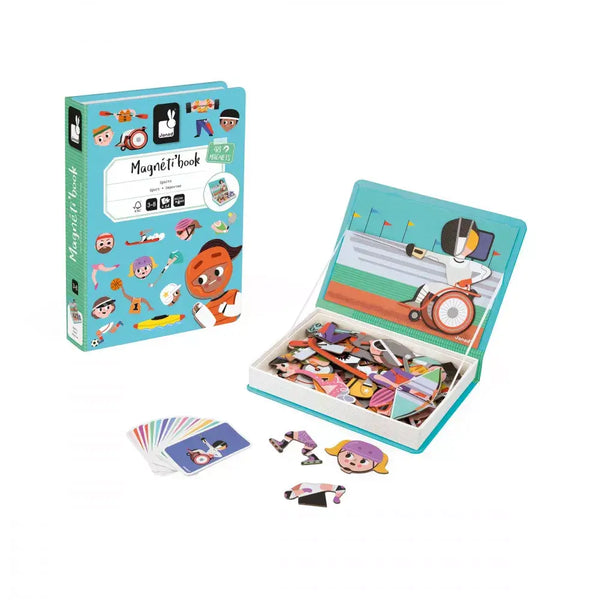 Magnetisches Puzzle Magnetibook – Sport - Tublu.de