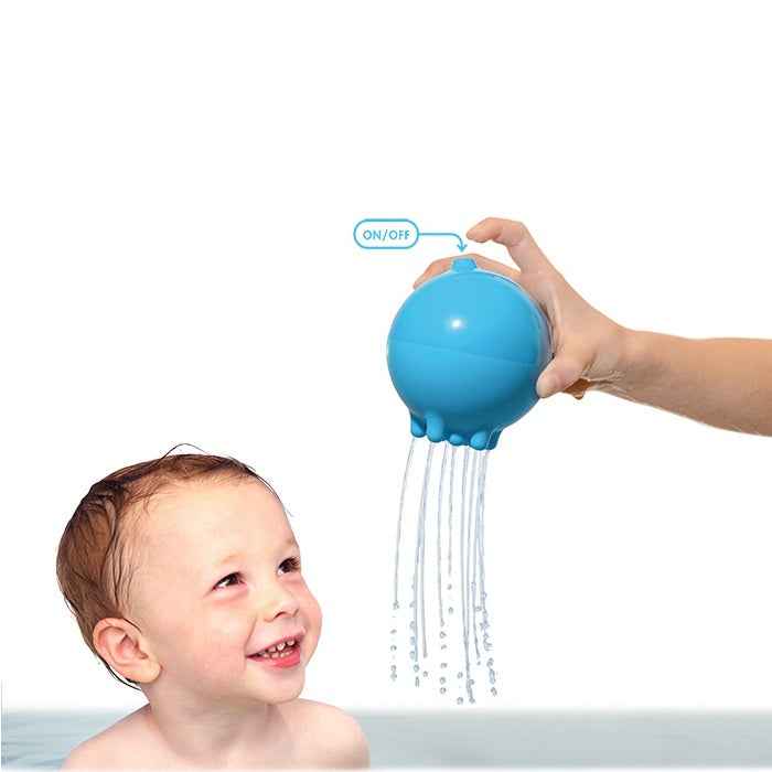 Plui Badespielzeug grün von Moluk, ideales Spielzeug für fröhliche Badezeiten mit Kindern