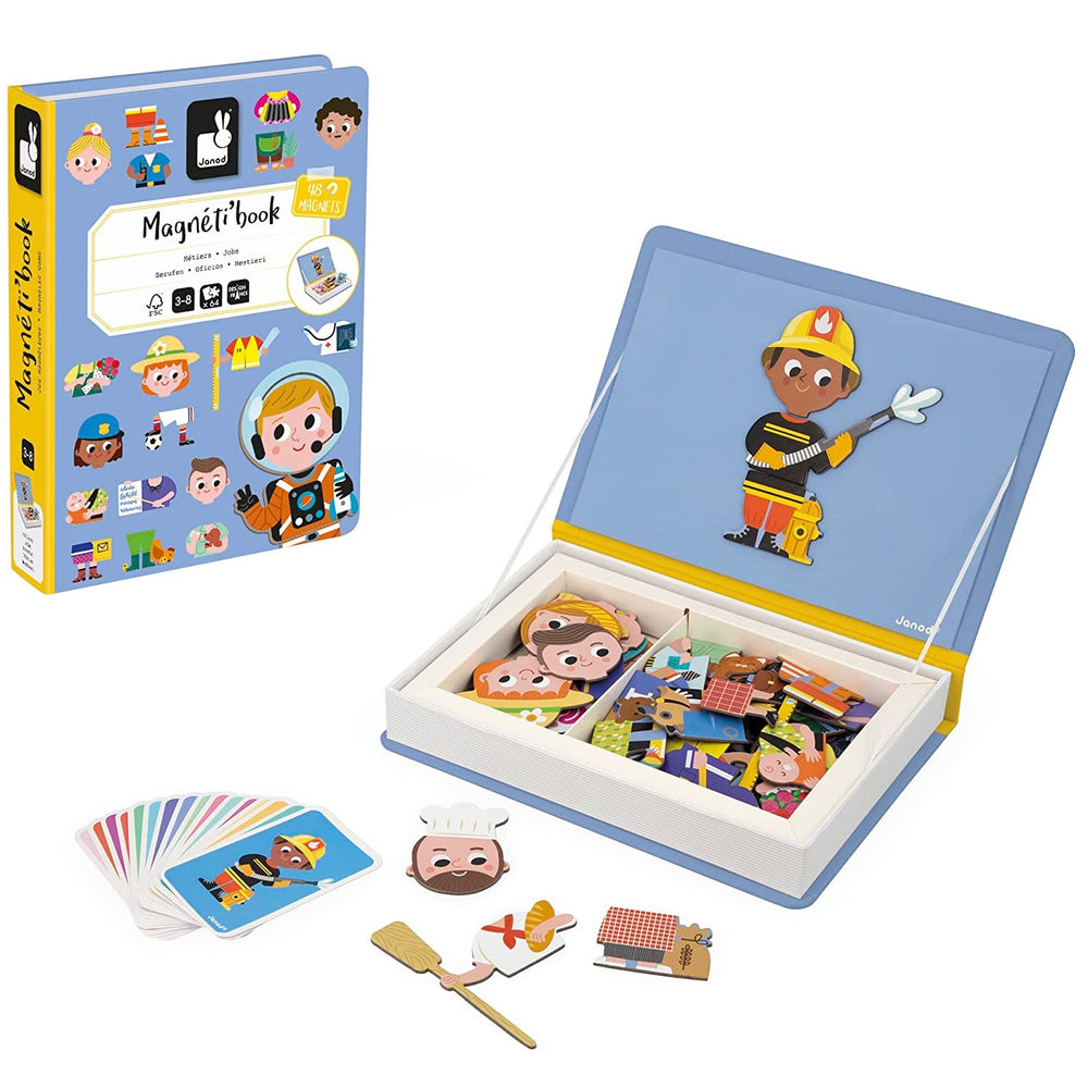 Magnetisches Puzzle Magnetibook – Berufe - Tublu.de