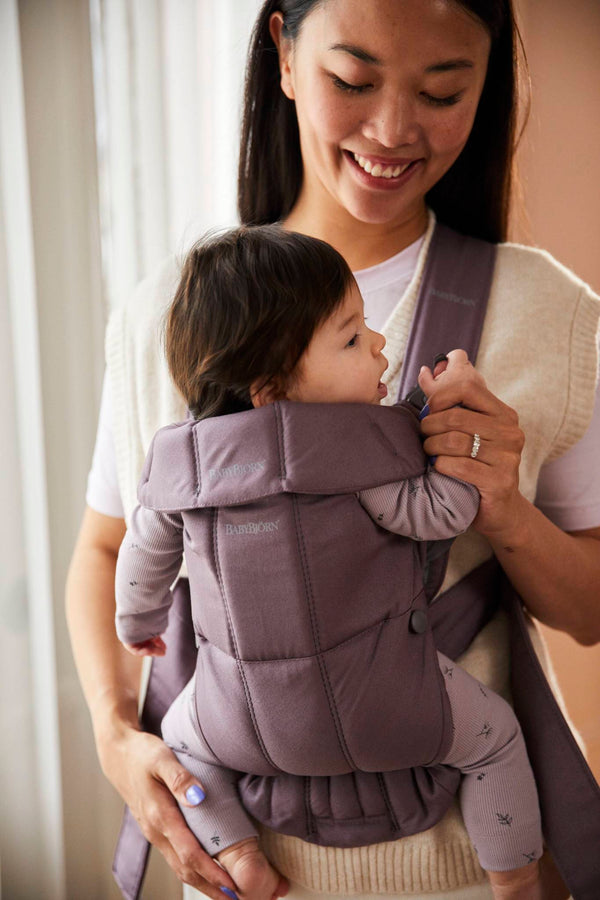 Dětské nosítko MINI Cotton – Tmavě fialové