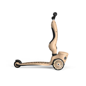 Laufrad und Fahrrad 2in1 Highwaykick 1 Lifestyle  1-5 Jahre - Leopard - Tublu.de