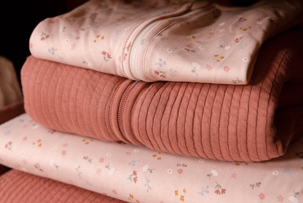 Leichter Baumwollschlafsack 6-18 m 0,4 TOG – Pure Pink Blush - Tublu.de