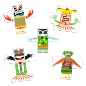 Magnetisches Puzzle  - Kinoptik Rigolo-Monster - Tublu.de