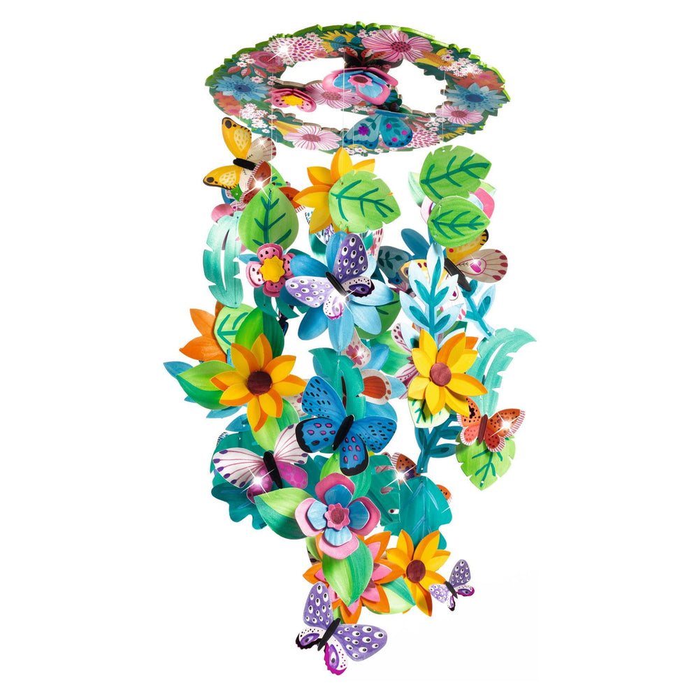 Bastelset zum Selbermachen – bewegliche Dekoration Blumen - Tublu.de
