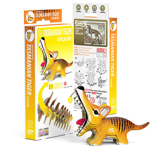Öko-Puzzle 3D – Tasmanischer Tiger - Tublu.de