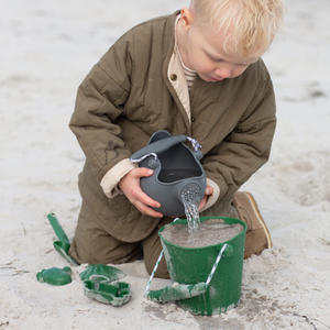 Zusammenklappbarer Eimer für Wasser und Sand – Dunkelgrün - Tublu.de