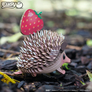 Eko Układanka 3D Eugy - Jeż - Tublu.de