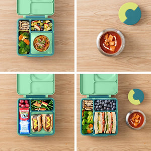 Lunchbox s termoskou OmieBox – Meadow