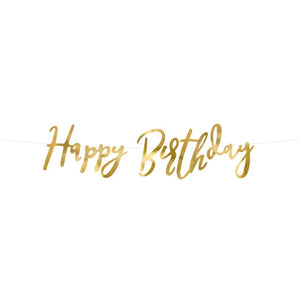 Banner girlanda – Happy Birthday