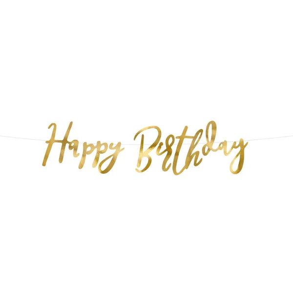 Banner girlanda – Happy Birthday
