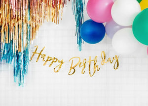 Banner girlanda – Happy Birthday