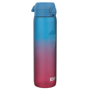 Láhev na pití 1000 ml – Motivátor Přechod modrá/růžová