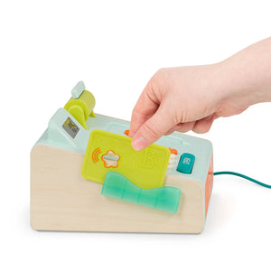 Registrační pokladna se skenerem a čtečkou karet – Mini Cashier Playset