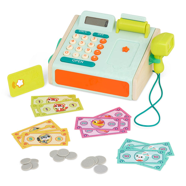 Registrační pokladna se skenerem a čtečkou karet – Mini Cashier Playset