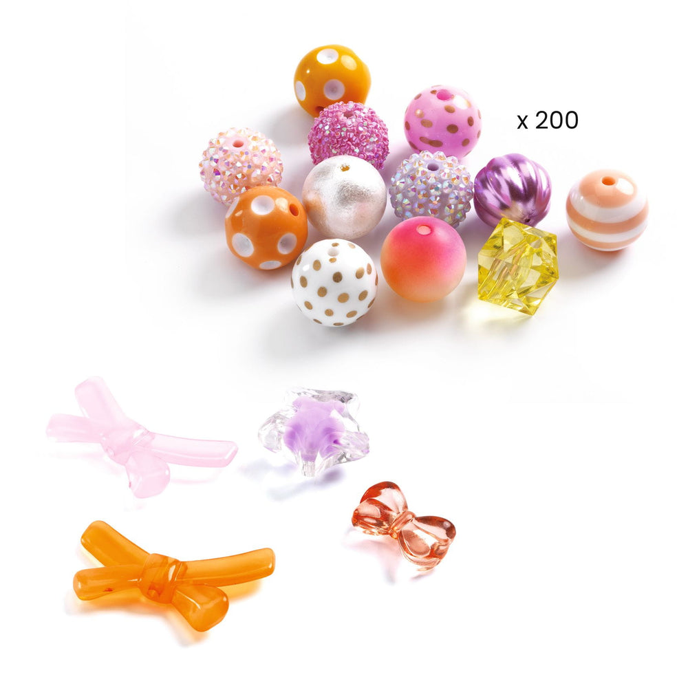 Set zum Basteln von Schmuck - Goldene Blasen - Tublu.de