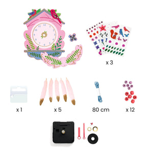 Kunstset aus der Serie DIY – Uhr - Tublu.de