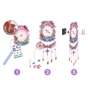 Kunstset aus der Serie DIY – Uhr - Tublu.de