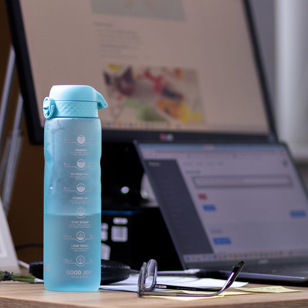 Láhev na pití 1000 ml – Motivátor Modrá