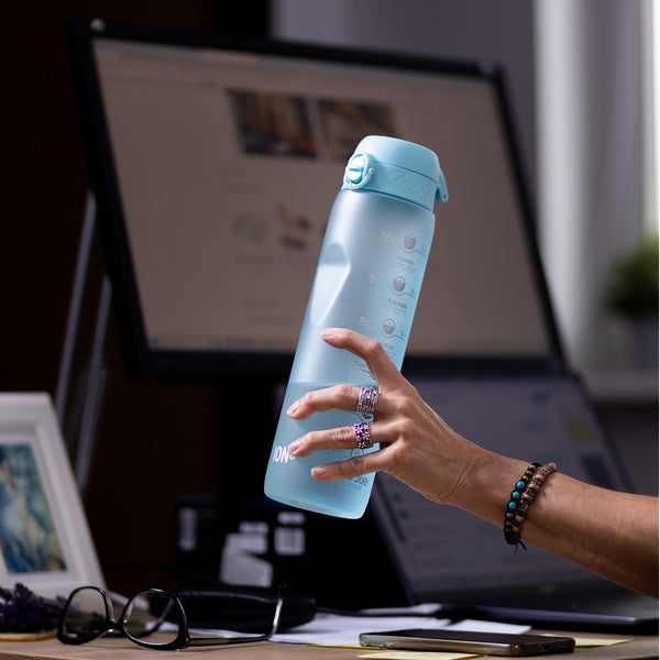 Láhev na pití 1000 ml – Motivátor Modrá