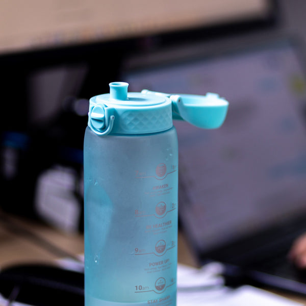 Láhev na pití 1000 ml – Motivátor Modrá