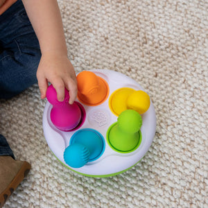 Sortierer Bunte Wackelköpfe – SpinnyPins - Tublu.de