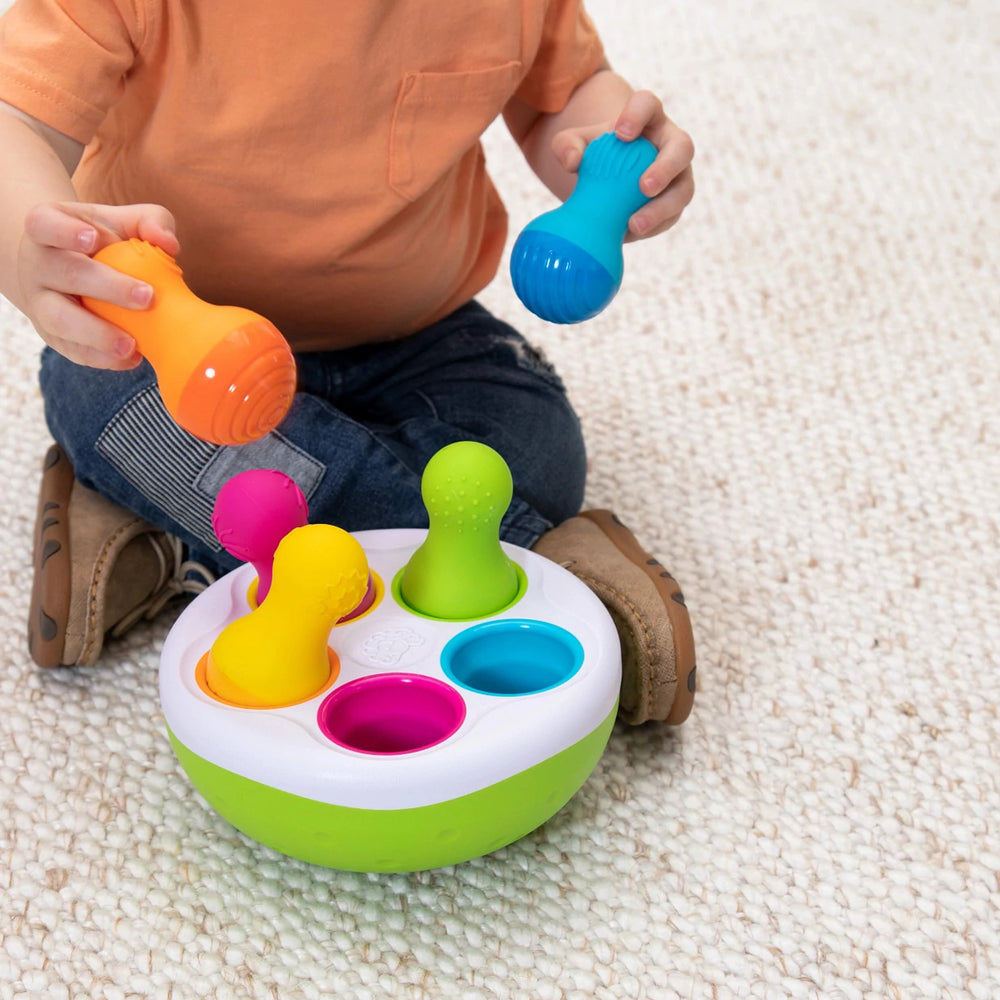 Sortierer Bunte Wackelköpfe – SpinnyPins - Tublu.de