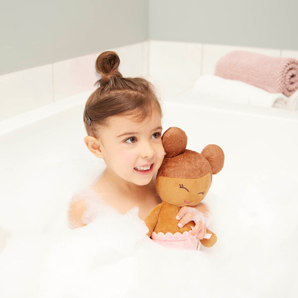 Panenka do vany Bath Doll Babi s hnědými vlasy