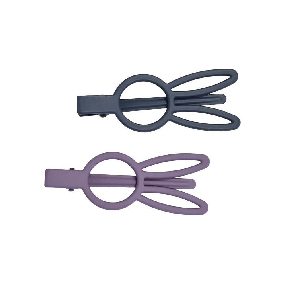 Sponky do vlasů Cuty Clips – Bunny Eyes Fialovo-modré