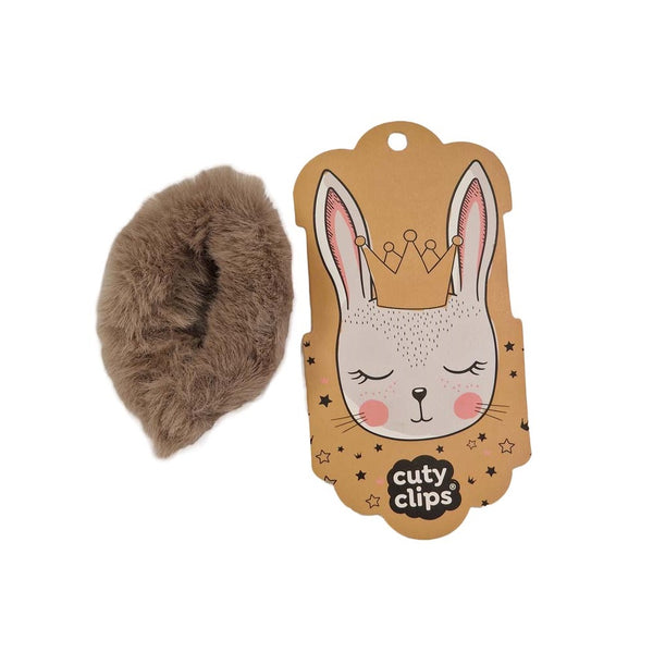 Gumička do vlasů Cuty Clips – Fluffy Bunny Béžová